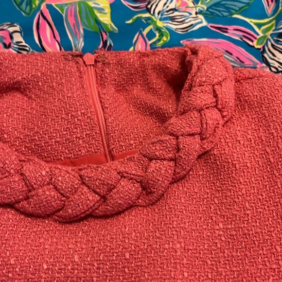 Jackie Tweed Dress with Braided Collar - Picture 5 of 6